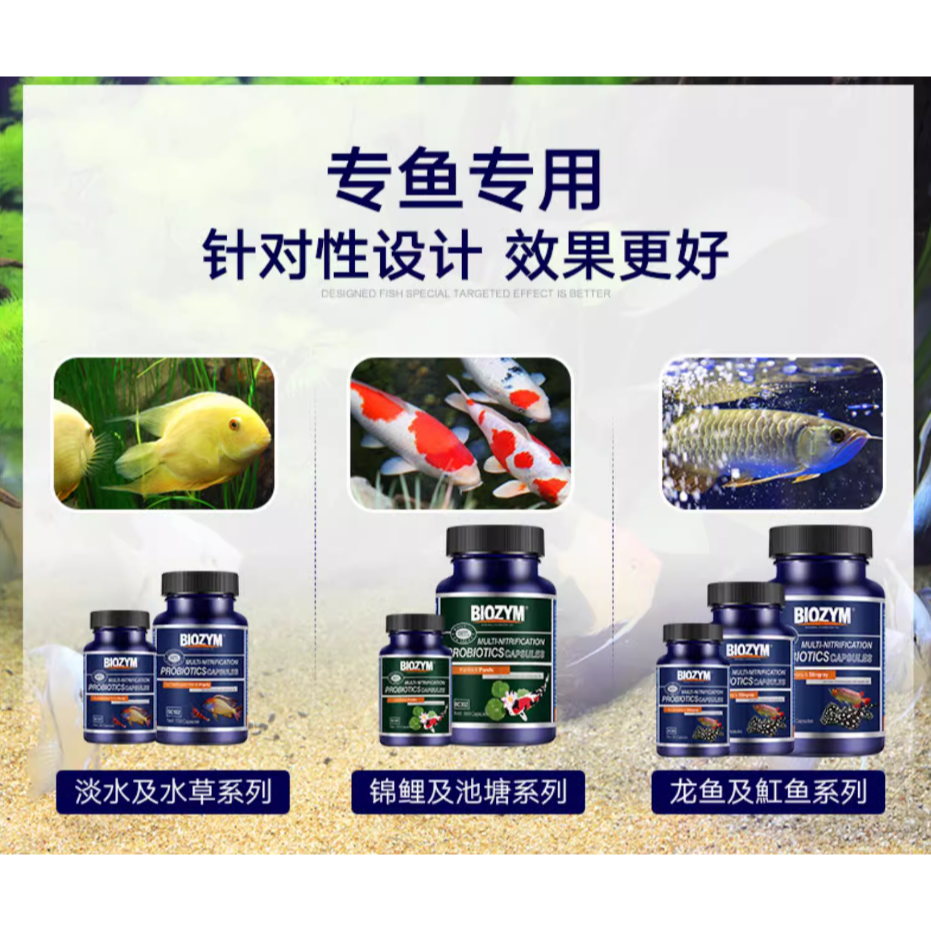 🎏 BIOZYM 百因美 硝化菌 膠囊 液體 高濃縮，水族 魚缸 換水 淡水 水草 龍魚 魟魚 錦鯉 池塘 皆有適用款-細節圖9