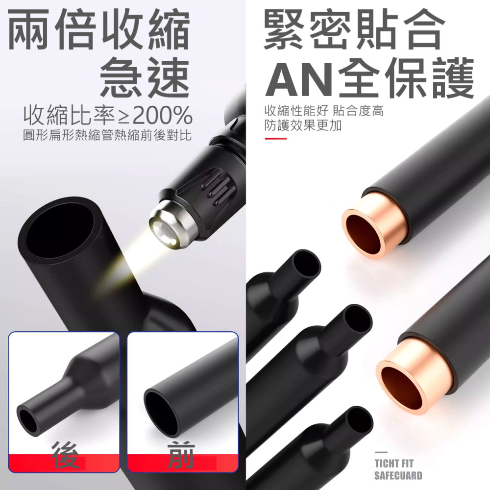 特價! KHXC K-102熱縮管、熱縮模、絕緣套管 環保阻然、母排數據線收縮套管 UL認證。-細節圖5