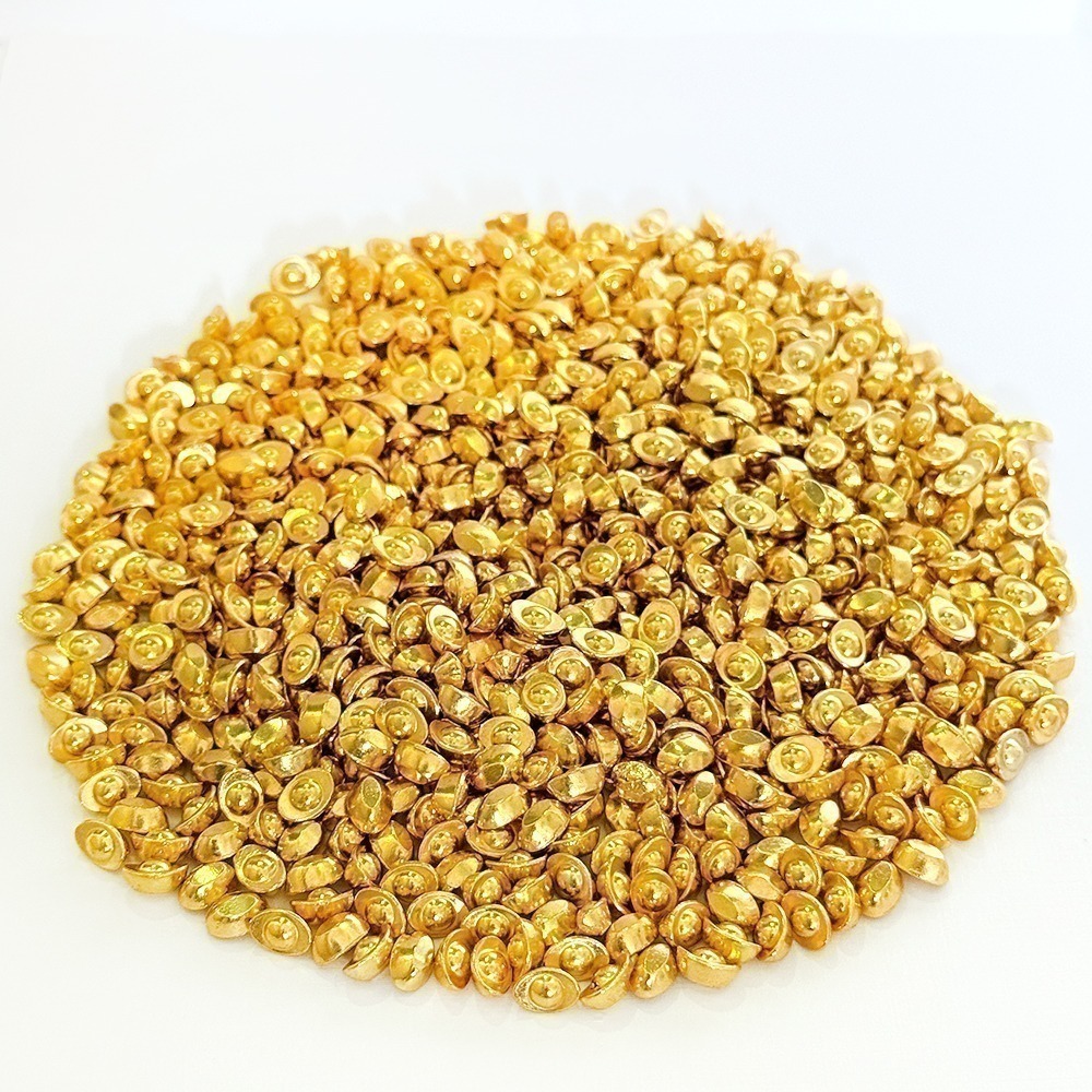 小元寶招財擺件 琉璃元寶 迷你元寶 沙金元寶 聚財小物 開運擺飾 聚寶盆【聚寶小舖】-規格圖9