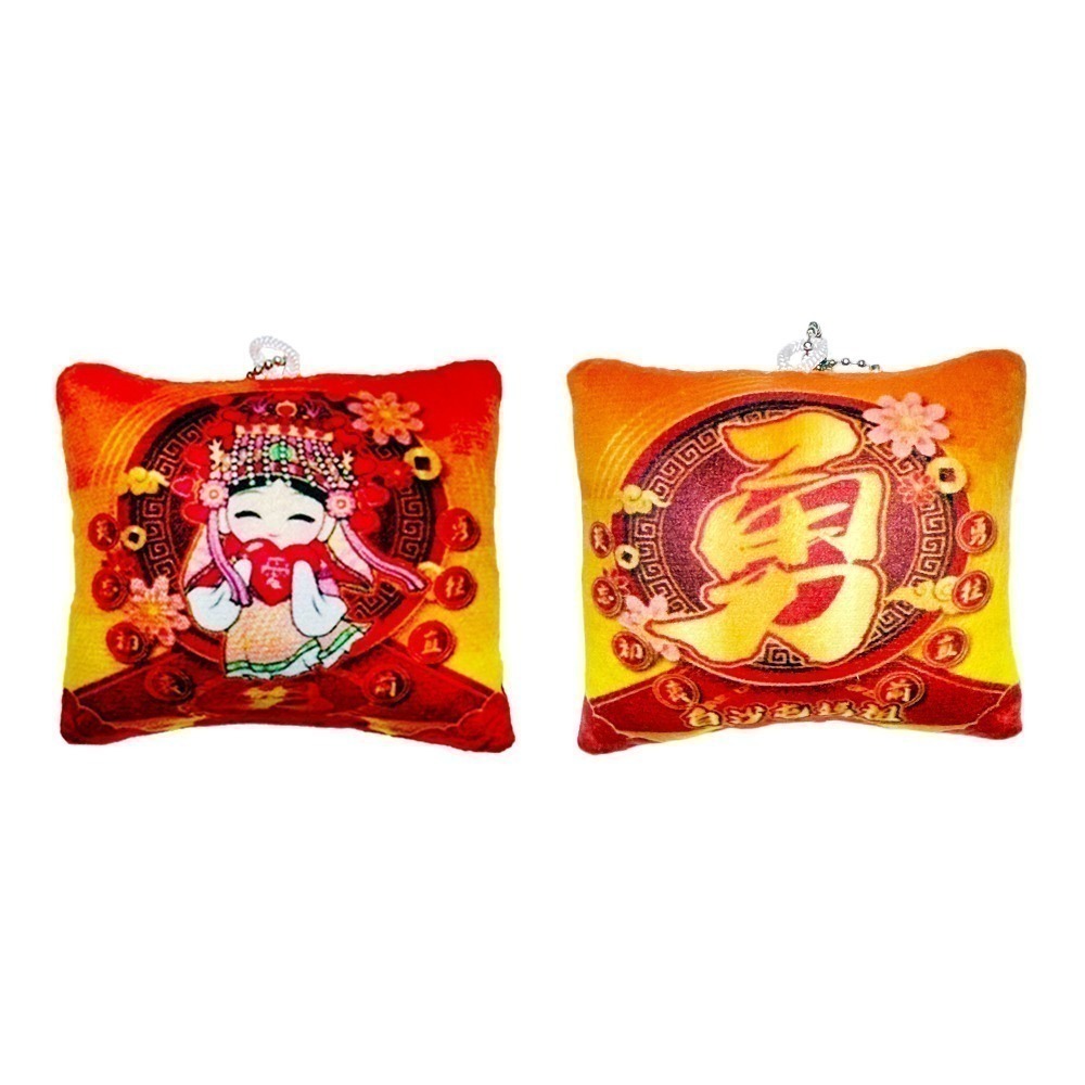 媽祖迷你抱枕吊飾 白沙屯 Q版抱枕 隨身吊飾 可愛療癒 【聚寶小舖】-規格圖8