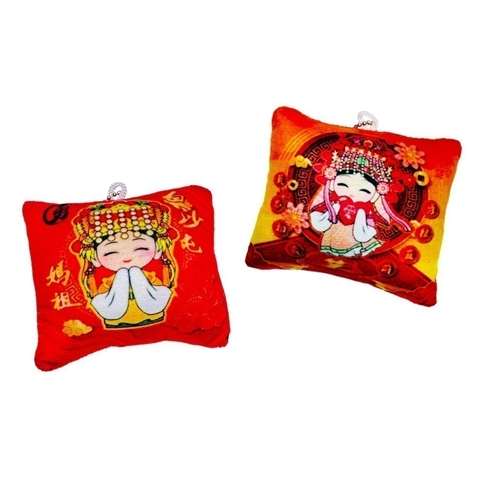 媽祖迷你抱枕吊飾 白沙屯 Q版抱枕 隨身吊飾 可愛療癒 【聚寶小舖】-規格圖8