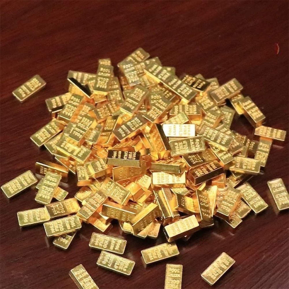 開運招財五寶 金條 金龜 如意 花生 算盤 聚財小物 擺飾配件 擺設【聚寶小舖】-規格圖6