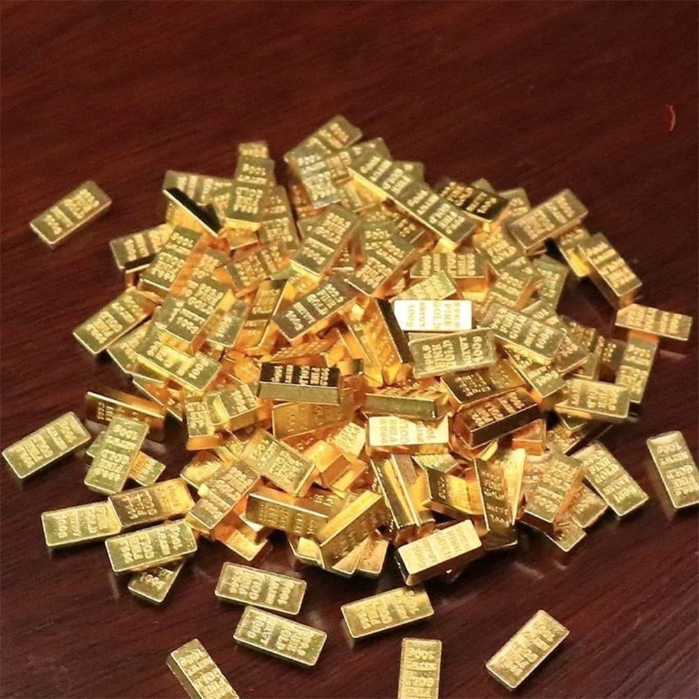 開運招財五寶｜金條/金龜/如意/花生/算盤｜聚財小物｜擺飾配件【聚寶小舖】-規格圖6