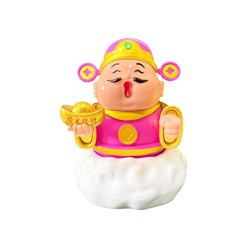 太陽能搖擺財神爺｜四色可選｜開運擺件｜行車平安｜搖擺公仔｜店面招財公仔【聚寶小舖】-規格圖7