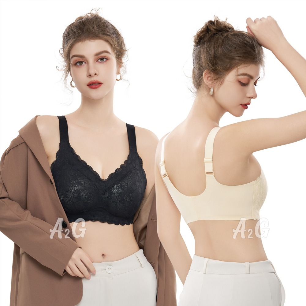 【A2G】【無鋼圈內衣、無痕內衣】 加大6XL 大尺碼無鋼圈內衣 KISSY如吻類似款 1903-細節圖2