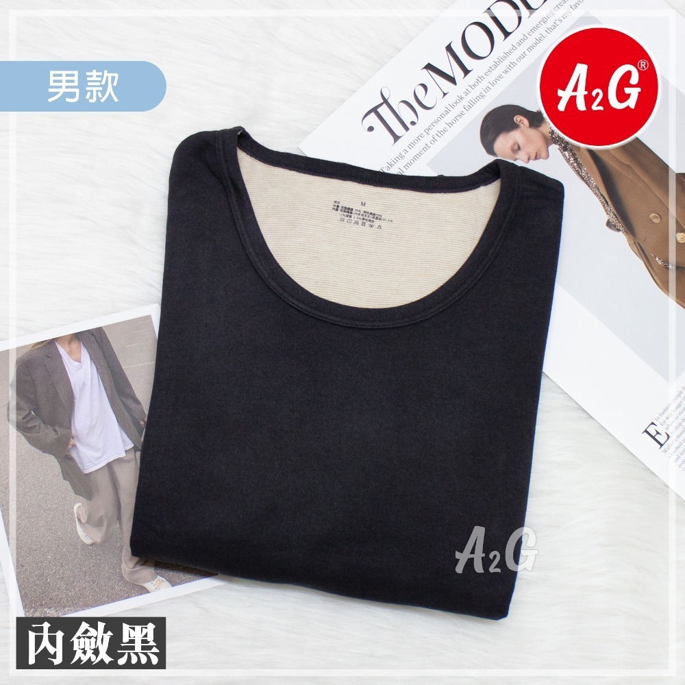 男-圓領-內斂黑-L (65-80公斤)