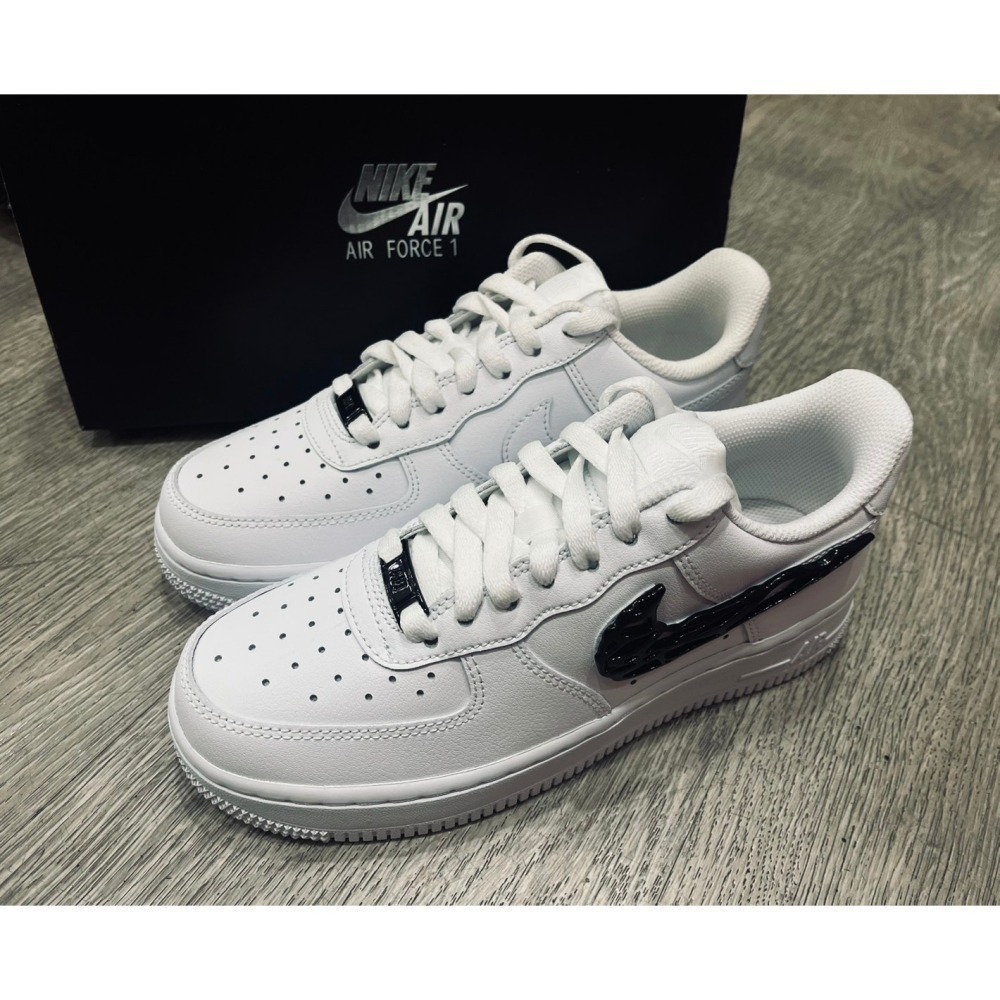 【爆款預購!!】Nike Air Force 1 猛毒 液態金屬黑 IF1686-101-細節圖6