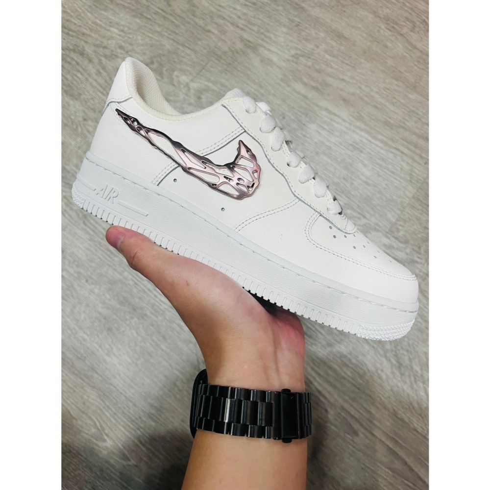 【爆款熱賣!!】Nike Air Force 1 猛毒 液態金屬粉 IF1686-161-細節圖3