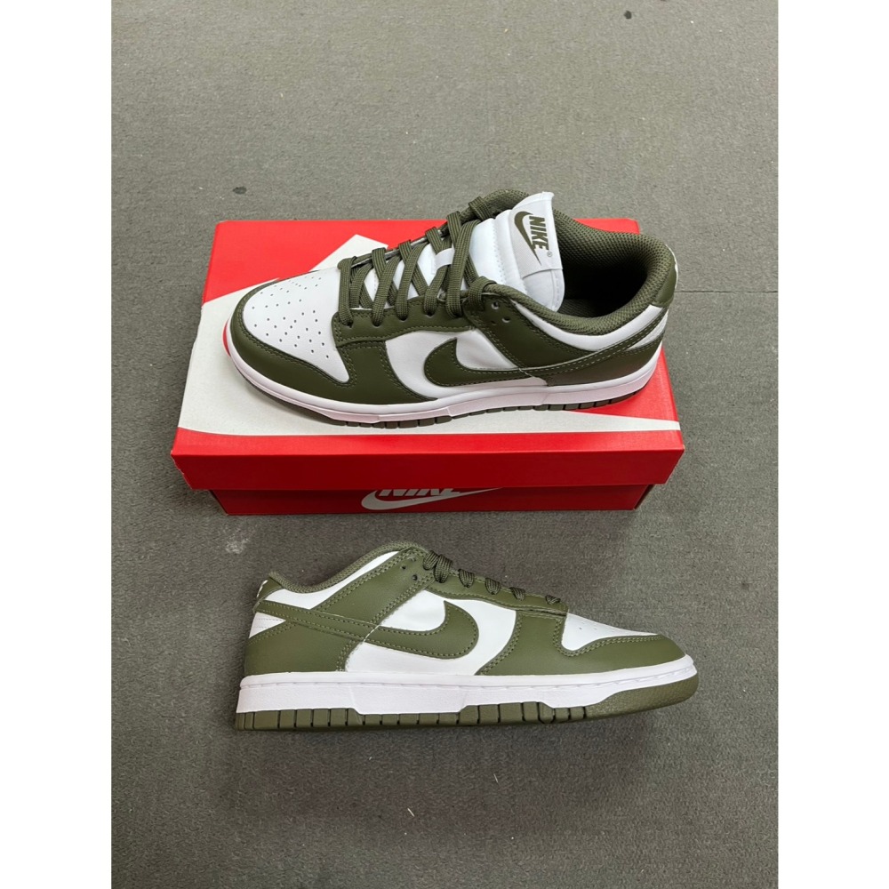【現貨】NIKE DUNK 橄欖綠 DD1503-120-細節圖3