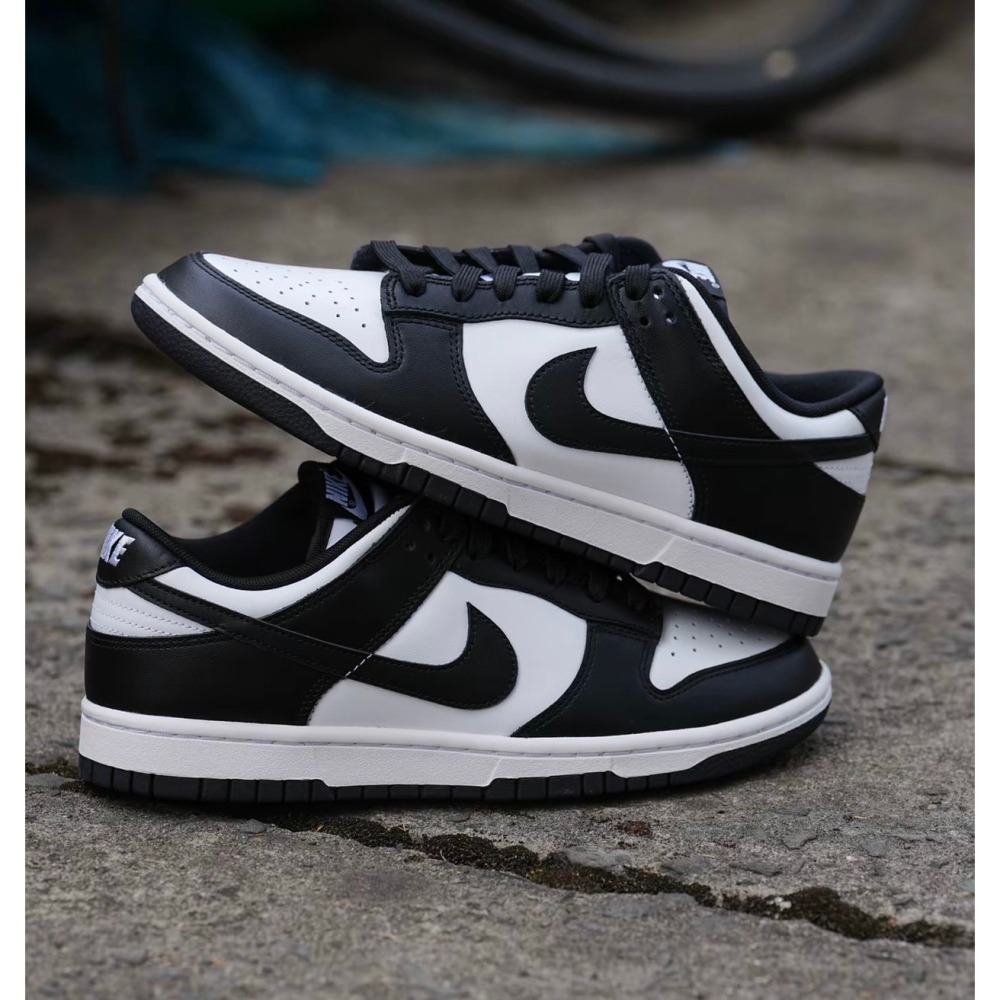 【現貨】NIKE DUNK LOW 熊貓 黑白 男女款DD1391-100 HF5441-100 DD1503-101-細節圖4