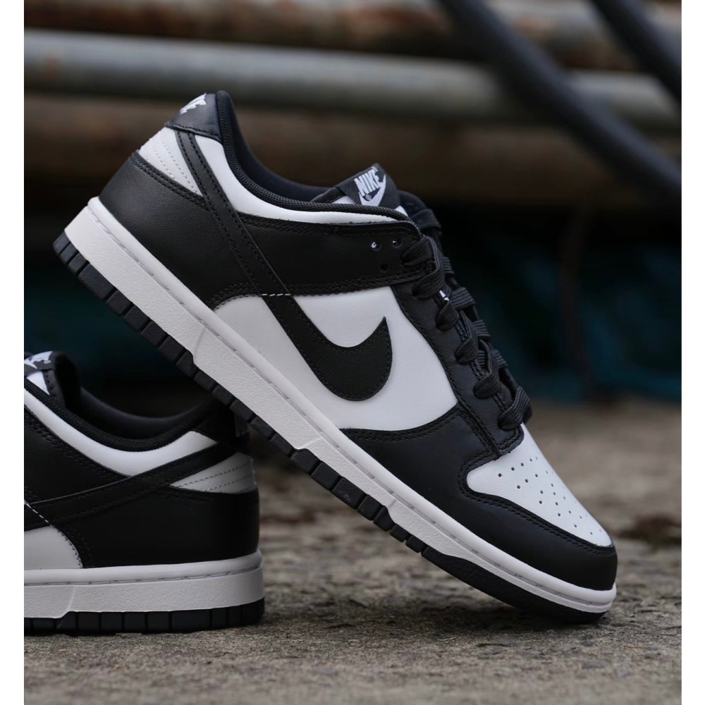 【現貨】NIKE DUNK LOW 熊貓 黑白 男女款DD1391-100 HF5441-100 DD1503-101-細節圖5