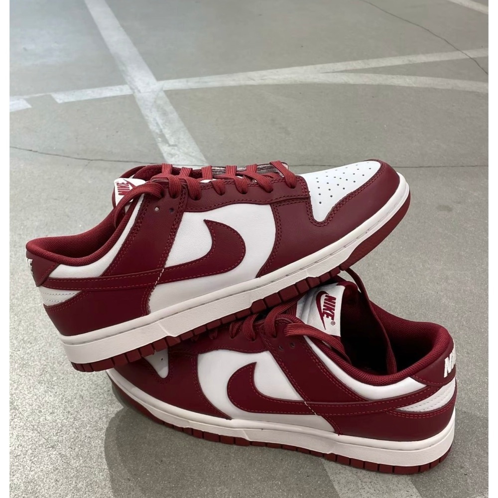 【爆款現貨!】NIKE DUNK LOW 酒紅配色 DD1391-601-細節圖2