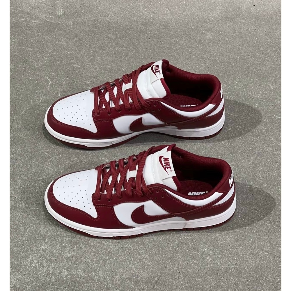 【爆款現貨!】NIKE DUNK LOW 酒紅配色 DD1391-601-細節圖3
