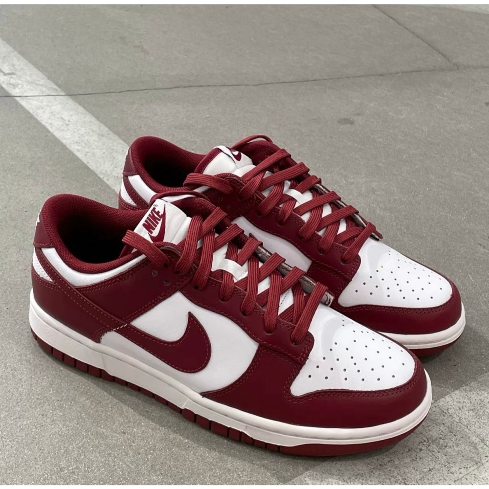 【爆款現貨!】NIKE DUNK LOW 酒紅配色 DD1391-601-細節圖4