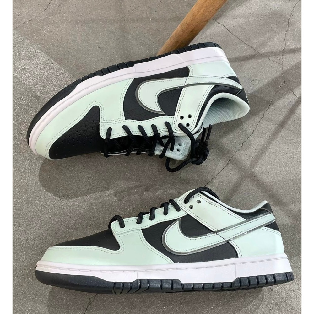 【全新上市!】NIKE DUNK LOW PRM 極光綠 綠黑 男鞋 FZ1670-001-細節圖3