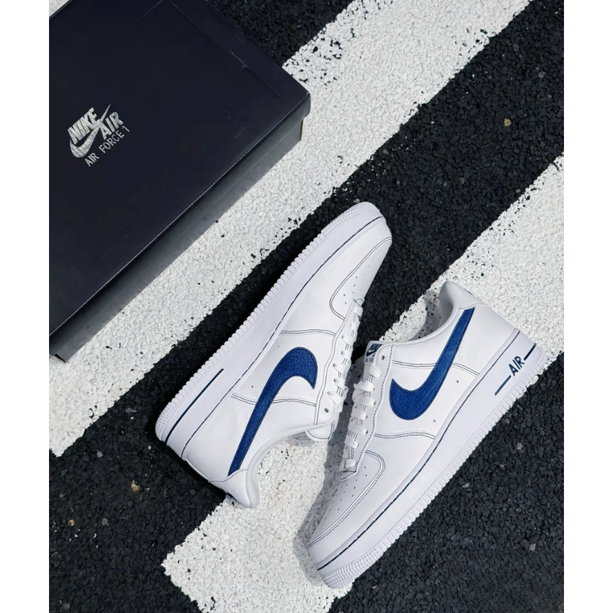 【預購!!】Nike Air Force 1 反車縫線 白藍 HQ2037-100-細節圖2