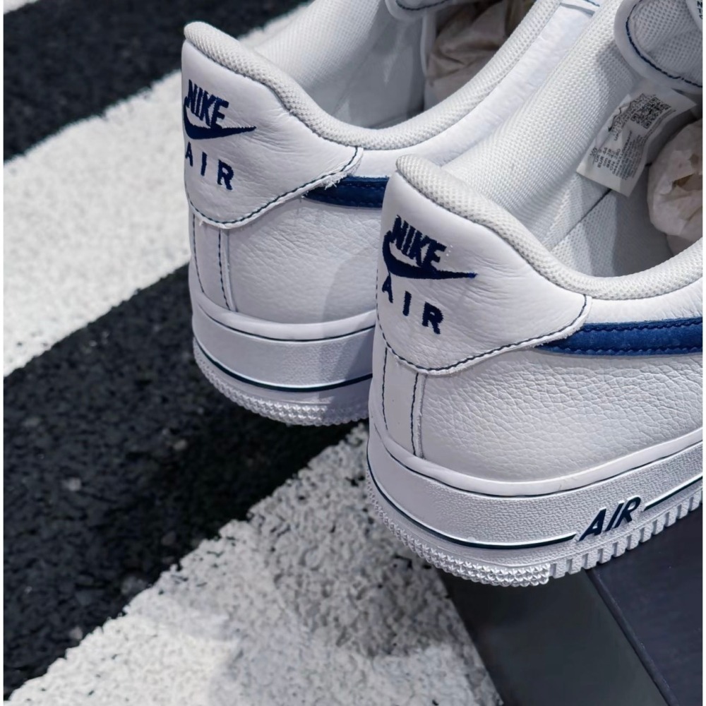 【預購!!】Nike Air Force 1 反車縫線 白藍 HQ2037-100-細節圖6