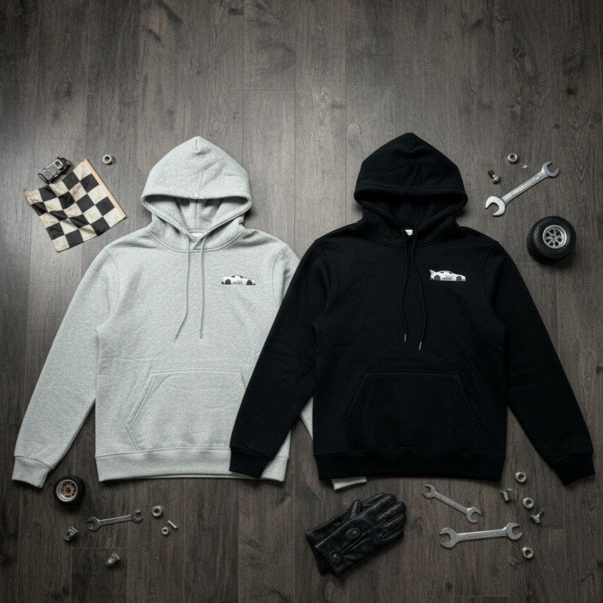 SPEED 賽車帽T 美式街頭 拼色字體 寬鬆落肩 連帽上衣 秋冬新款-細節圖2