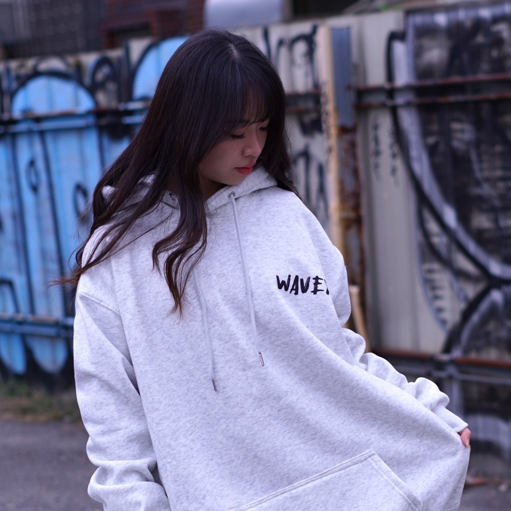 WAVEX POKER牛奶絨毛帽T 寬鬆落肩 厚磅柔軟材質 美式街頭 情侶款秋冬必備款 HOODIE-細節圖2