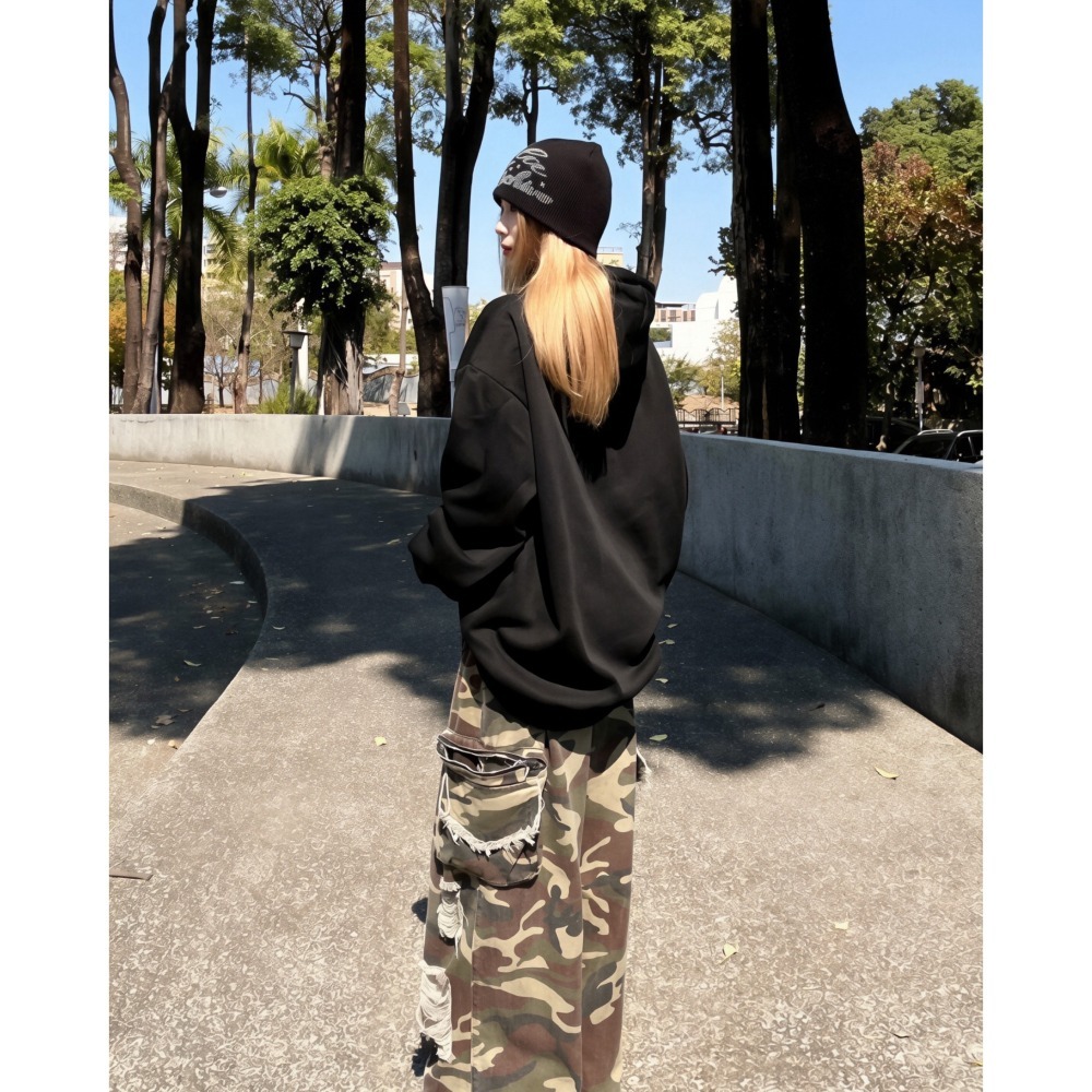 【CHAOZONE】YAGE-7銀狐絨毛帽T-細節圖3