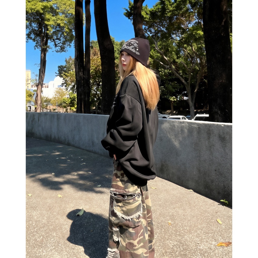 【CHAOZONE】YAGE-7銀狐絨毛帽T-細節圖4