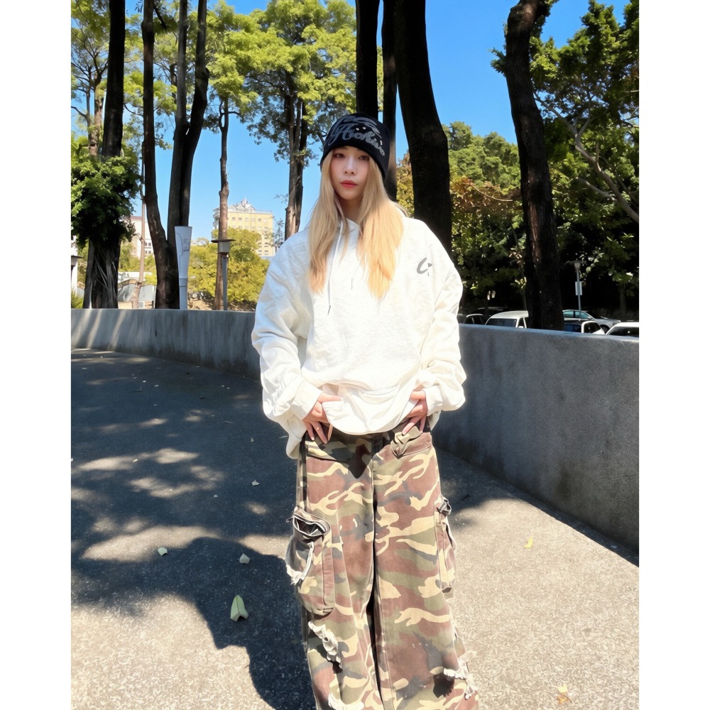 【CHAOZONE】CZ「NO RULES JUST STYLE」銀狐絨毛帽T-細節圖5