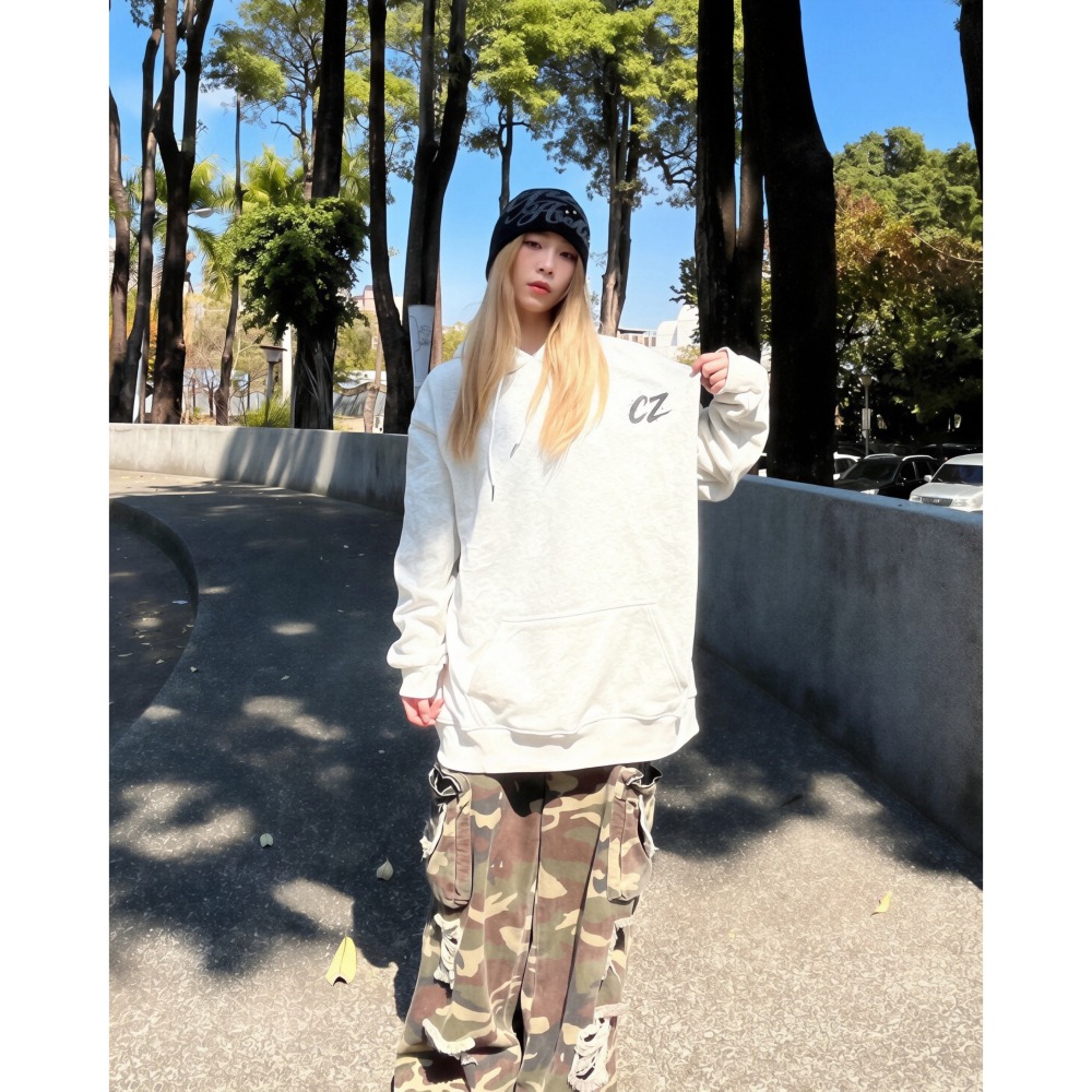 【CHAOZONE】CZ「NO RULES JUST STYLE」銀狐絨毛帽T-細節圖8