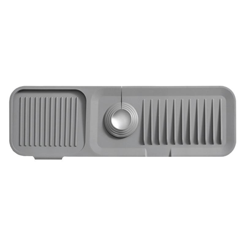 【水龍頭防濺水瀝水墊】矽膠瀝水墊 廚房瀝水墊 瀝水墊 防濺墊 水龍頭瀝水墊 水槽墊 加厚矽膠墊 食品級材質-細節圖2