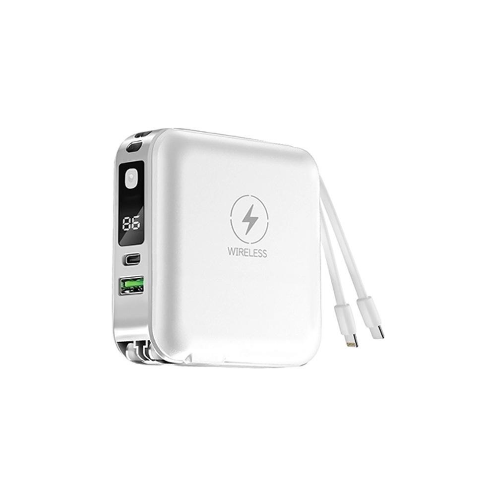 【KINYO 七合一行動電源 4色 KPB-2650W】行動充電器 充電寶 行動電源 充電器 手機支架 多功能行動電源-細節圖2