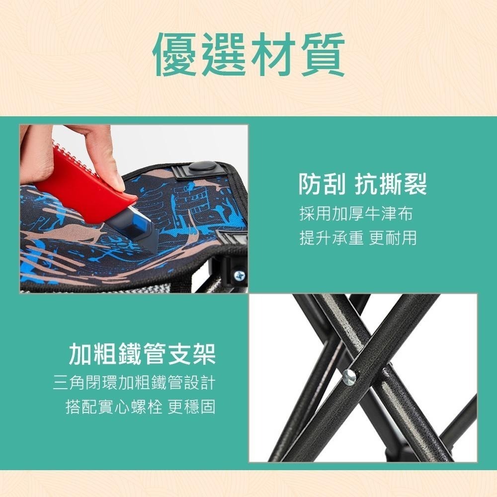 【贈收納袋！超輕量折疊凳】露營椅 童軍椅 摺疊椅 摺疊板凳 摺疊露營椅 折疊椅 輕量折疊椅 釣魚椅 釣椅 戶外折疊凳-細節圖3
