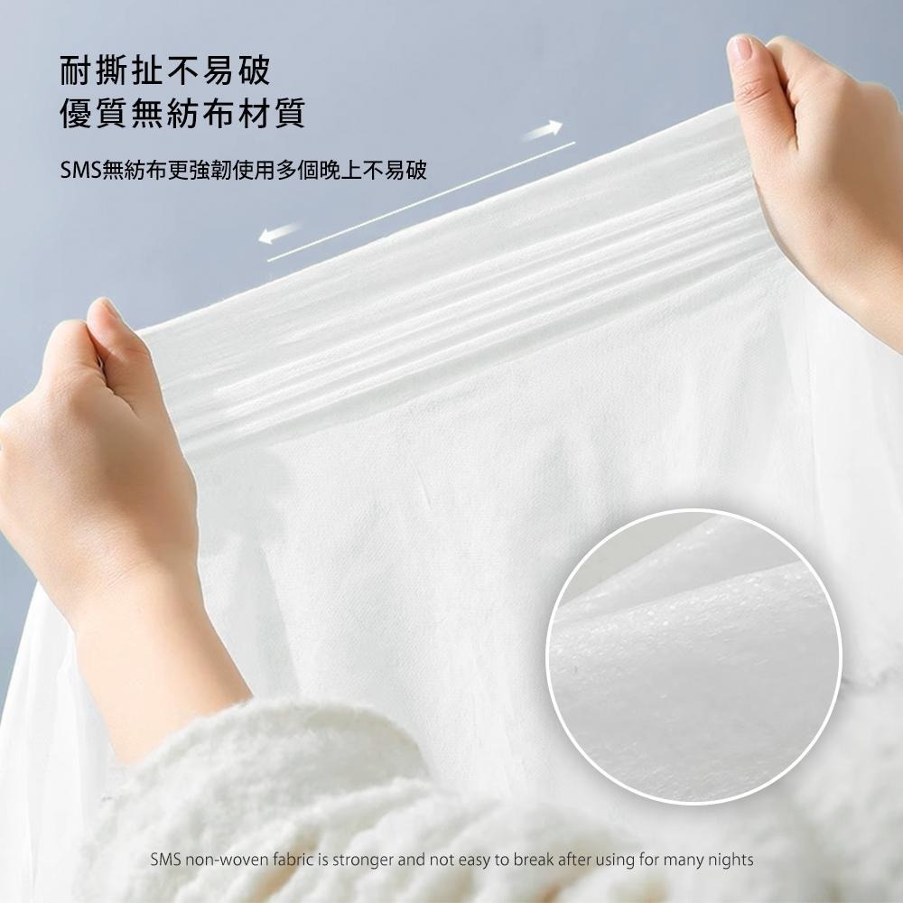 【方便攜帶！一次性旅行床包組】一次性旅行組 旅行床單 被套 枕套 拋棄式床單 被套 枕頭套 酒店民宿-細節圖6