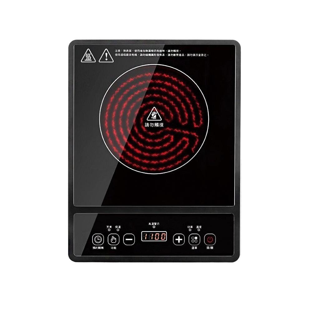 【KINYO 萬用不挑鍋電陶爐 ECH-6620】黑晶爐 電陶爐 電磁爐 九段控溫 電子爐 微晶爐 紅外線電陶爐-細節圖2