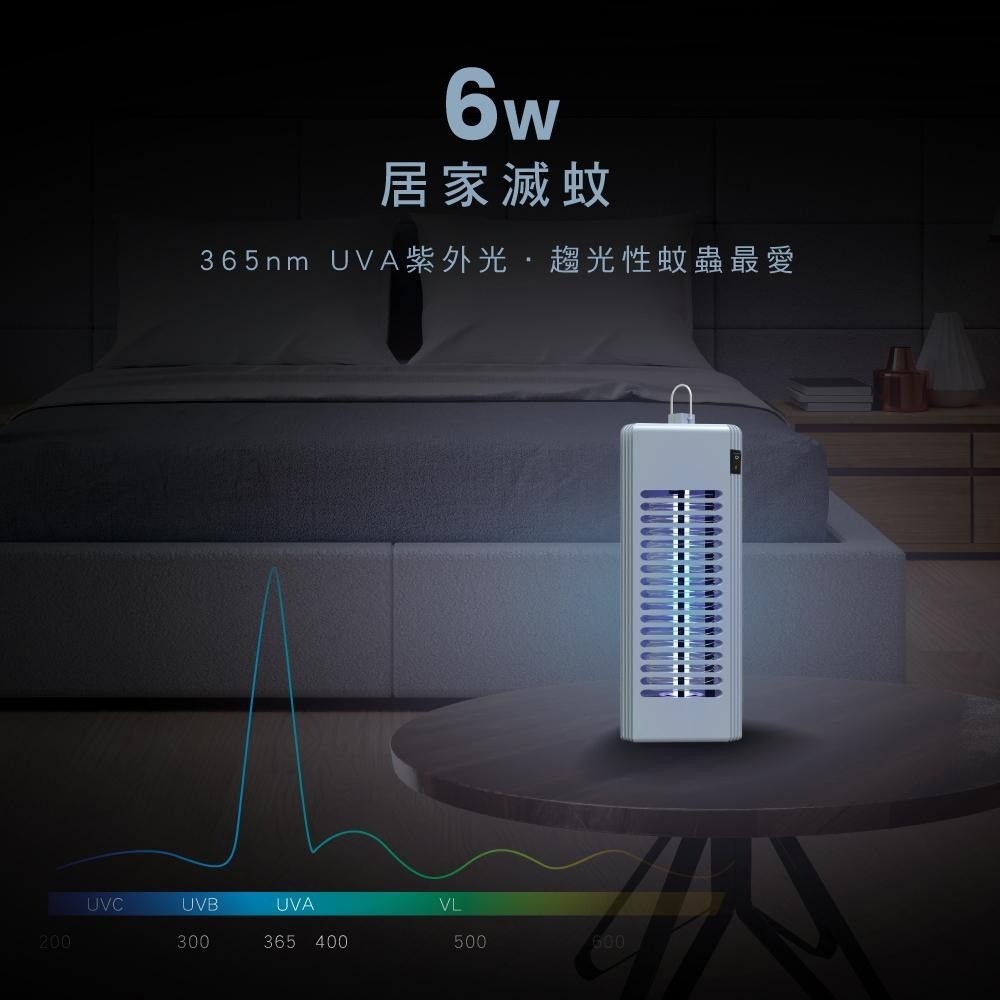 【KINYO 6W電擊式捕蚊燈 KL-9644】滅蚊神器 捕蚊燈 滅蚊燈 捕蟲燈 吸入式捕蚊燈 靜音滅蚊燈 驅蚊器-細節圖3