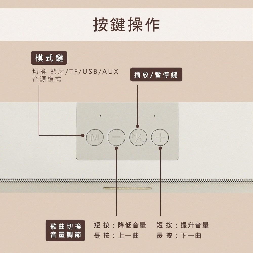 【KINYO 雙聲道重低音藍芽喇叭 BTS-730】音箱 喇叭 藍芽音響 家庭劇院 電腦喇叭 重低音喇叭-細節圖6