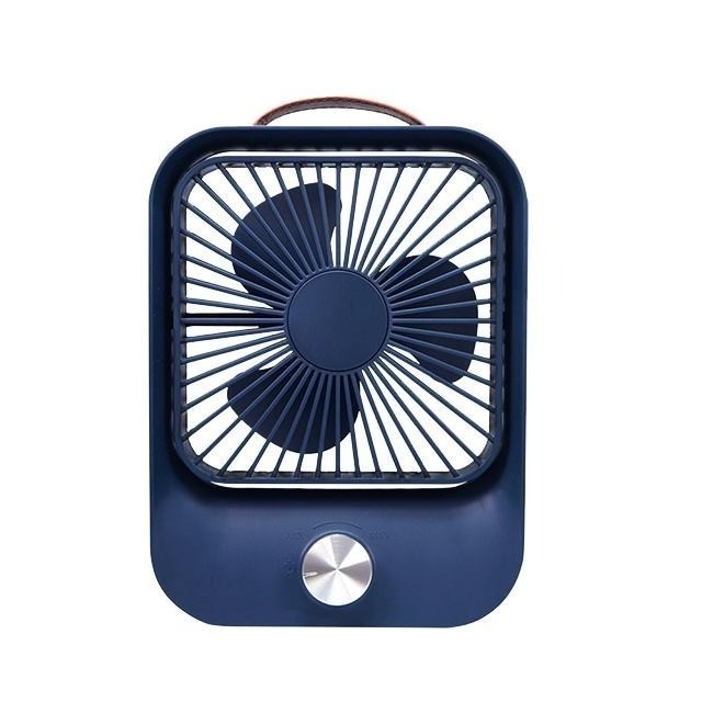 【KINYO 靜音復古風扇 UF 白粉綠藍 】桌扇 迷你風扇 充電風扇 掛扇 循環扇 電風扇 無線風扇 靜音風扇-細節圖2