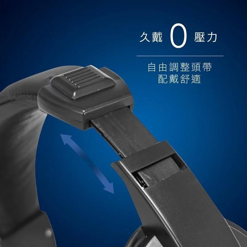 【KINYO 全罩式耳機麥克風 EM-2115】耳機 麥克風 電腦耳機 電競耳麥 耳罩式耳機 有線耳機 頭戴式耳機-細節圖4