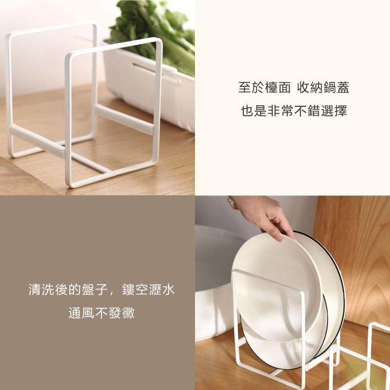 【單格碟盤架】碗盤架 收納架 碟盤架 瀝水架 置物架 鍋具架 盤架 砧板架 廚房置物架 碟架 盤架 碗架 碗盤置物架-細節圖6