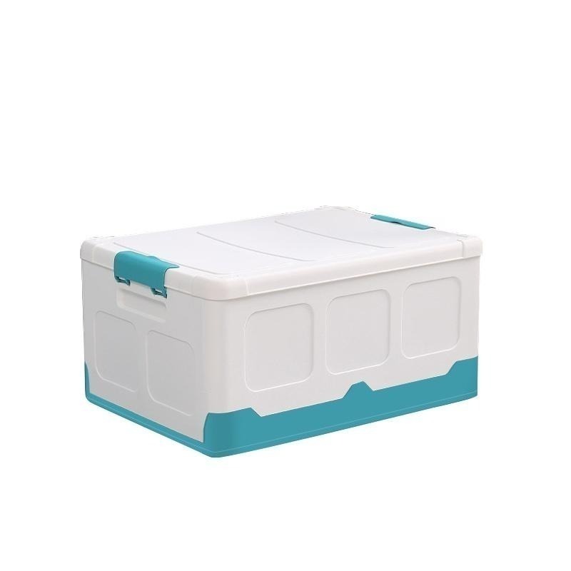 【可疊加掀蓋收納箱】收納箱 收納盒 折疊收納箱 掀蓋收納箱 翻蓋收納箱 折疊箱 置物箱 儲物箱 車用收納-細節圖2