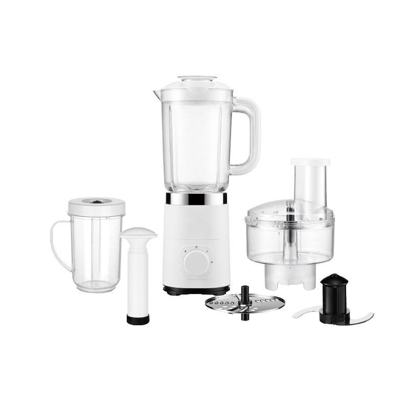 【KINYO 多功能果汁冰沙調理機JR-298】冰沙機 果汁機 切菜機 碎冰機 磨蒜機 蒜泥機 副食品調理機 絞肉機-細節圖2