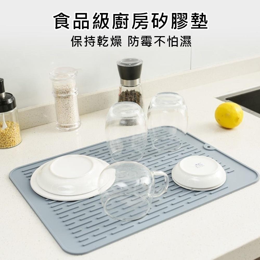 【食品級矽膠瀝水墊 加大款】瀝水墊 隔熱墊 餐桌墊 矽膠隔熱墊 鍋墊 防燙墊 鍋墊 隔熱桌墊 湯碗墊 防滑桌墊 餐具墊-細節圖3