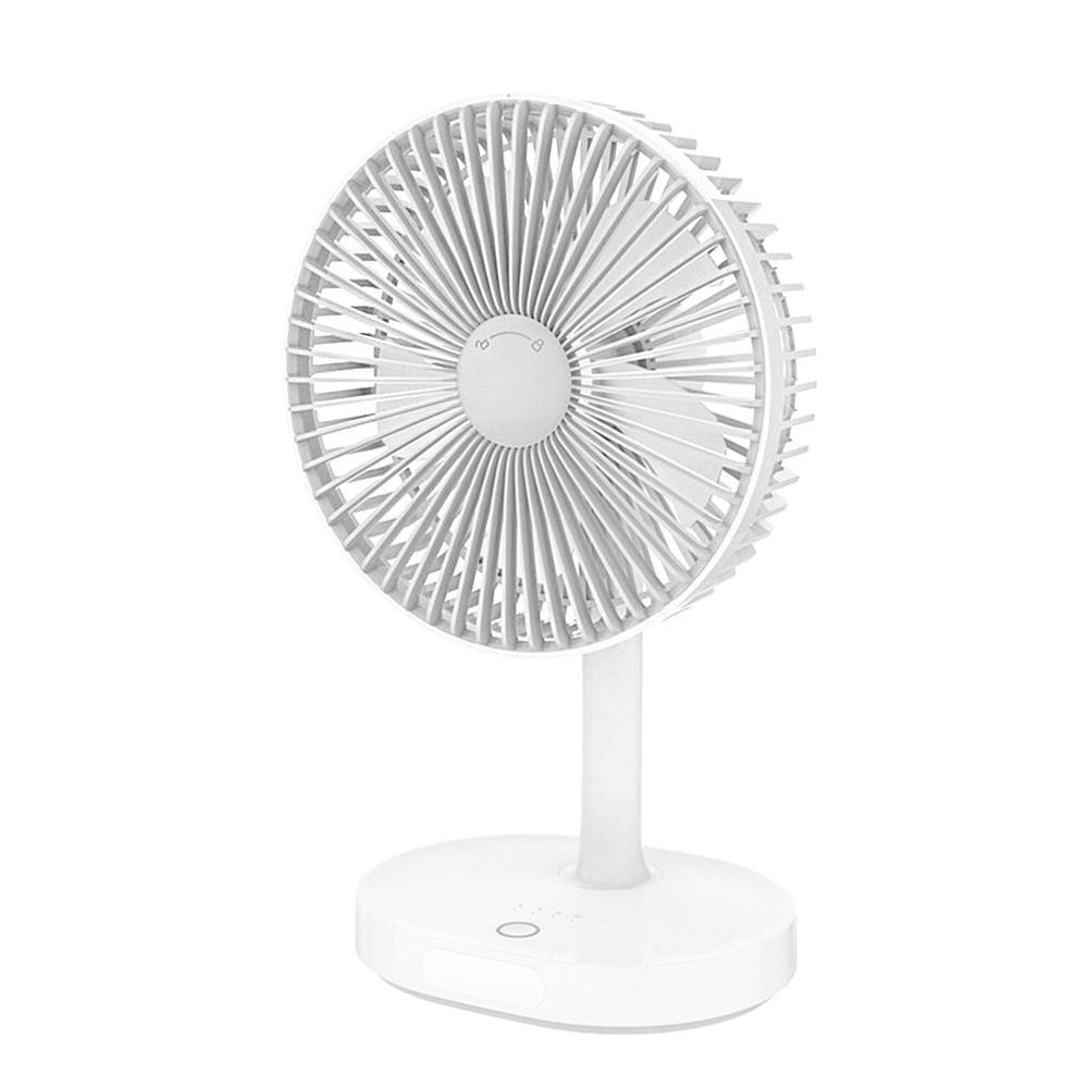 【保固一年！KINYO USB靜音桌立風扇 UF-8705】電風扇 桌扇 立扇 循環扇 充電風扇 無線風扇 靜音風扇-細節圖2