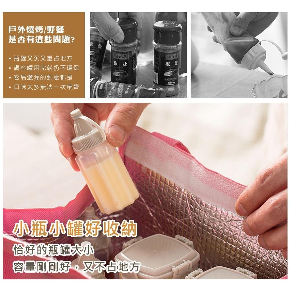 【食品級材質！迷你食品分裝保鮮盒】分裝盒 零食盒 收納盒 密封盒 調味料盒 寵物零食 果醬 副食品盒 保鮮盒 醬油罐-細節圖4