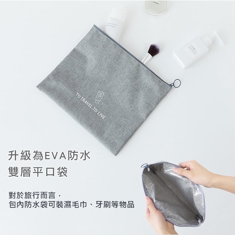 【加厚防水！旅行收納袋七件組】旅行袋 防水牛津布 壓縮袋 棉被收納袋 收納包 束口袋 行李收納-細節圖3