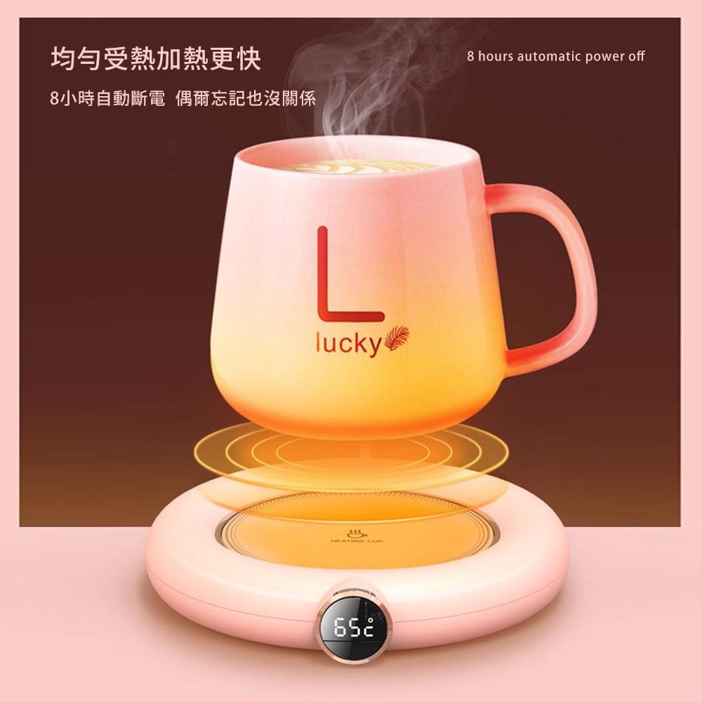 【三檔控溫！USB智能恆溫杯墊】55度恆溫 加熱杯墊 暖暖杯墊 暖杯墊 保溫杯墊 USB杯墊 暖暖杯 馬克杯杯墊-細節圖7