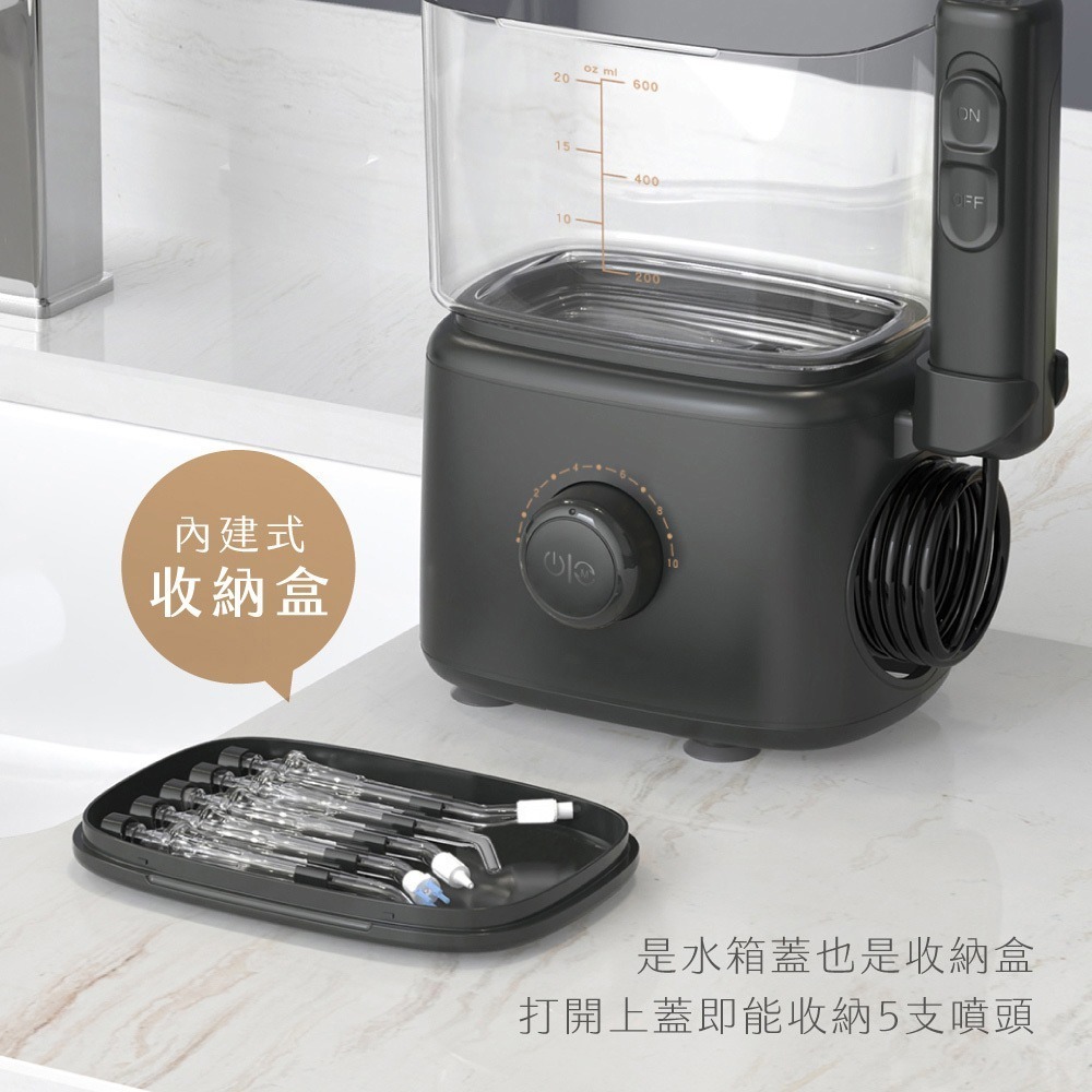 【KINYO 家用美型電動沖牙機 IR-2006】沖牙機 沖牙器 洗牙機 洗牙器 牙齒清潔 牙套清潔 電動沖牙機-細節圖8