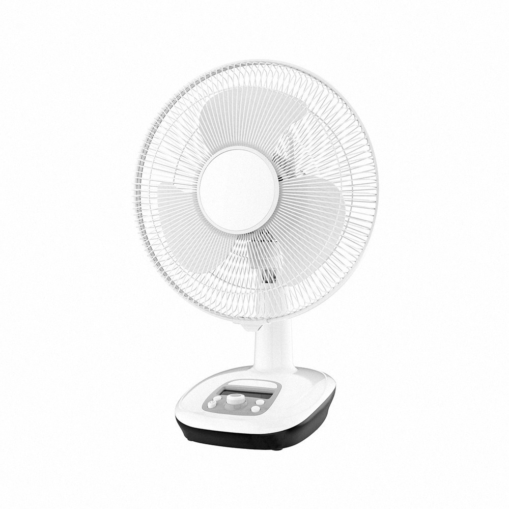 【KINYO 12吋充電風扇 CF-1205】電風扇 電扇 充電風扇 12吋電風扇 桌扇 涼風扇 立扇 攜帶式行動風扇-細節圖2