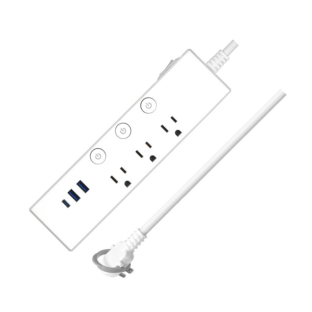 【KINYO 五開四插雙USB延長線 CGU-354】電腦延長線 USB延長線 電源延長線 過載斷電 獨立開關-細節圖2