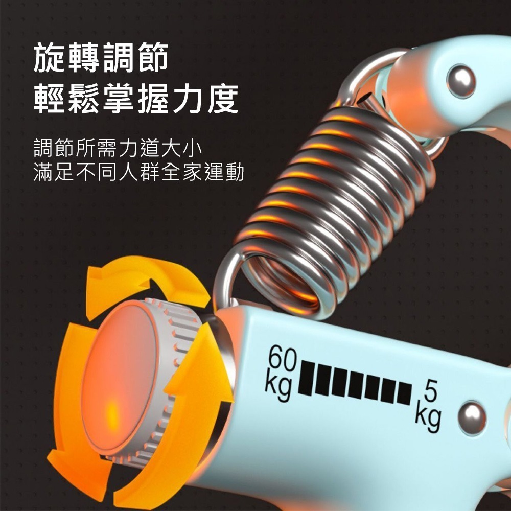 【可計數握力器】可調式握力器 腕力訓練器 握力器 握力訓練器 腕力器 抓力訓練 重訓 運動用品-細節圖6
