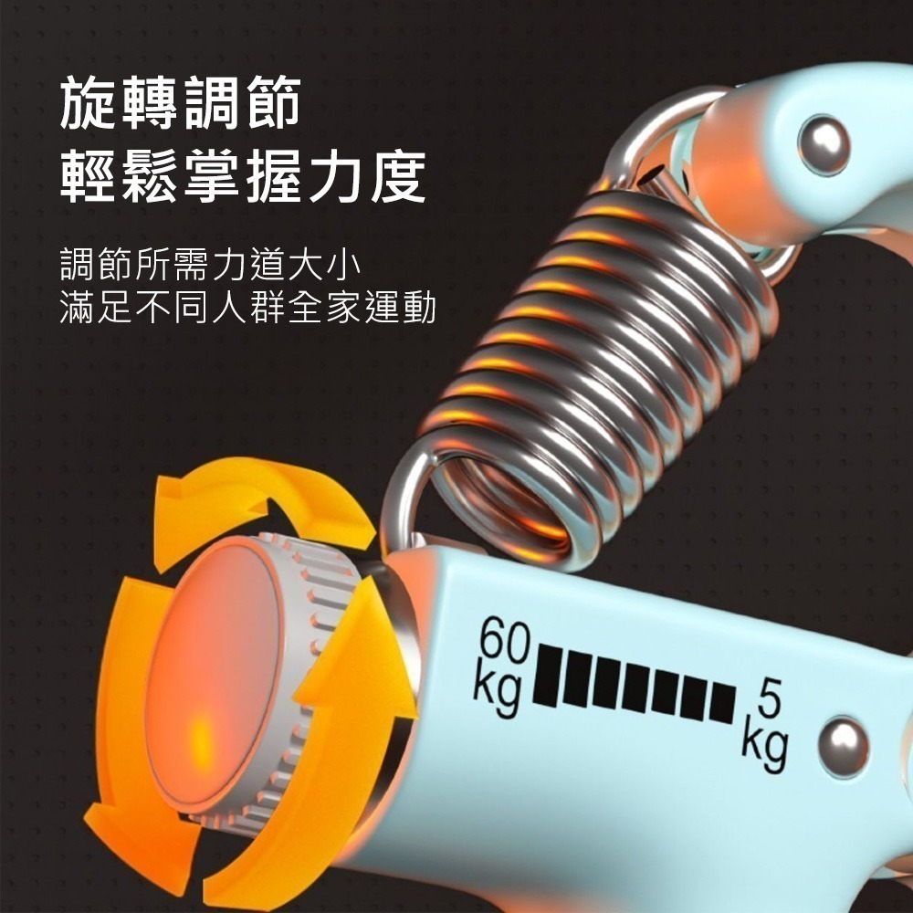【可計數握力器】可調式握力器 腕力訓練器 握力器 握力訓練器 腕力器 抓力訓練 重訓 運動用品-細節圖6
