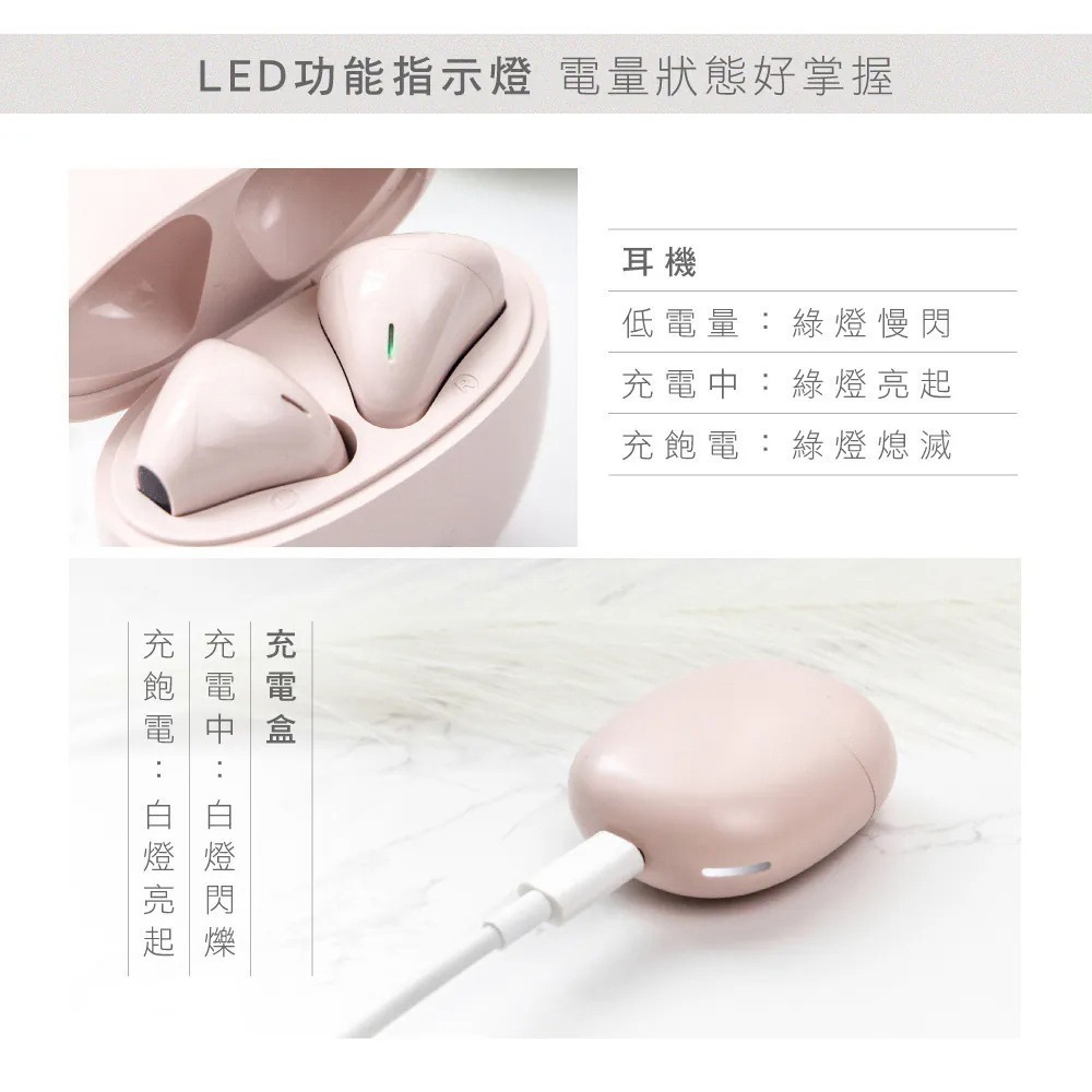【限時購】【KINYO Mini半入耳真無線藍牙耳機 BTE-3901】藍牙耳機 藍芽耳機 無線耳機 半入耳式耳機-細節圖6